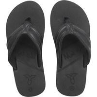 Mad Wax Mens Flip Flops Black