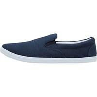 mad wax mens twin gusset canvas pumps navy