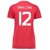 Manchester United Cup Home Shirt 2016-17 - Womens with Smalling 12 pri, Red