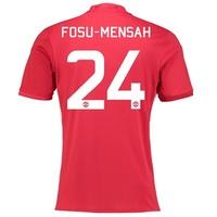 manchester united cup home shirt 2016 17 with fosu mensah 24 printing  ...