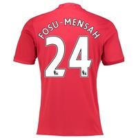 Manchester United Home Shirt 2016-17 with Fosu-Mensah 24 printing, Red