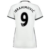 manchester united third shirt 2016 17 womens with ibrahimovic 9 prin w ...