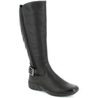 marco tozzi 25624 womens long boot mens boots in black
