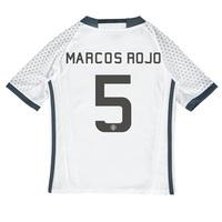 Manchester United Cup Third Shirt 2016-17 - Kids with Marcos Rojo 5 pr, White