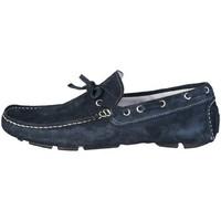 made in italia pietro blu mens loafers casual shoes in blue