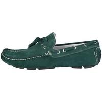 made in italia pietro verdepetrolio mens loafers casual shoes in green