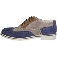 made in italia fedro indaco taupe sattel mens shoes trainers in blue