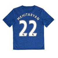 manchester united away shirt 2016 17 kids with mkhitaryan 22 printin b ...