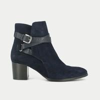 maddie heeled leather ankle boots