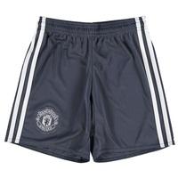 manchester united third shorts 2016 17 kids grey