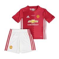 Manchester United Home Mini Kit 2016-17 with Rooney 10 Record Goalscor, Red