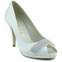 marian party shoe heel womens court shoes in white