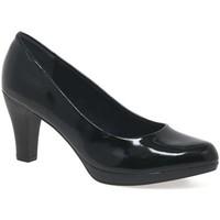 marco tozzi alpha womens court shoes womens court shoes in black