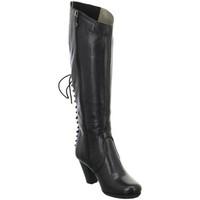 marc elle womens high boots in black