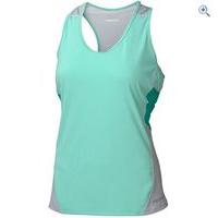 marmot womens interval tank size xl colour ice green