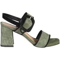 made in italia gaia militare nero womens sandals in green