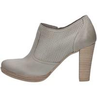 marika milano serena ankle boots womens low boots in beige