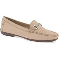 Maria Lya Blossom Womens Moccasins women\'s Loafers / Casual Shoes in BEIGE