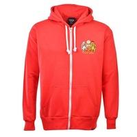 Manchester United Retro Zipped Hoodie