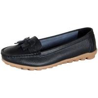 marion roth shoes em 16 noir womens loafers casual shoes in black