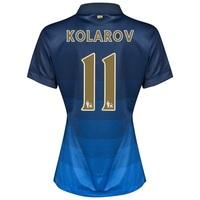 Manchester City Away Shirt 2014/15 - Womens with Kolarov 11 printing, Black