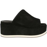 Marco Ferretti 660175 Sandals Women Black women\'s Mules / Casual Shoes in black