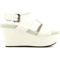 marco ferretti 660085 wedge sandals women bianco womens sandals in whi ...