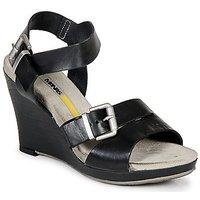 Manas MANAS WEDGE SANDAL women\'s Sandals in black