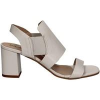 mally 5228 high heeled sandals women bianco womens sandals in white