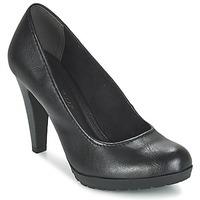 marco tozzi ganeta womens court shoes in black