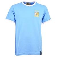 Manchester City 12th Man Retro T-Shirt- Ringer