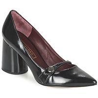 marc jacobs florence buttons womens court shoes in black