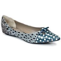 marc jacobs elap womens shoes pumps ballerinas in blue