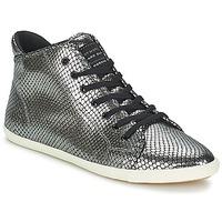 Marc by Marc Jacobs SKIM KICKS CARA women\'s Shoes (High-top Trainers) in Silver