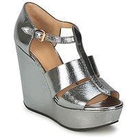 marc by marc jacobs apples womens sandals in silver