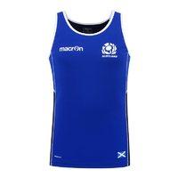 Macron Scotland Rugby SRU Poly Dry Gym Singlet / Vest 2016