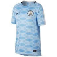 Manchester City Squad Pre-Match Training Top - Light Blue - Kids, Blue