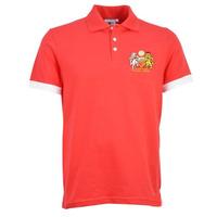 manchester united retro red polo shirt