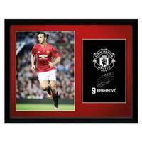 Manchester United F.C. Picture Ibrahimovic 16 x 12