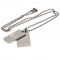 Manchester City F.C. Double Dog Tag &amp;amp; Chain EC