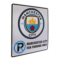 Manchester City F.C. No Parking Sign