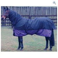 Masta Avante 170 Fixed Neck Turnout Rug - Size: 5-9 - Colour: BLACK-PURPLE