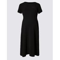 maternity crpe dress