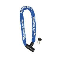 Master Lock 8mm x 900mm Chain With Integrated Key Lock - Blue