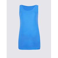 Maternity Cotton Vest Top with Stretch