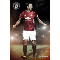 manchester united fc poster ibrahimovic 22