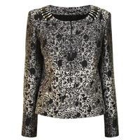 MATTHEW WILLIAMSON Embellished Brocade Jacket