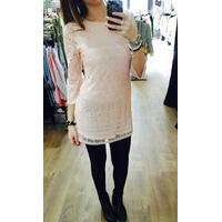 Matilda crochet and lace long top