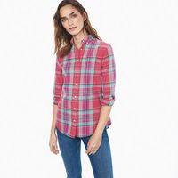 madras shirt bright magenta