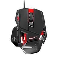Mad Catz RAT4 Wired Optical Gaming Mouse - Black
